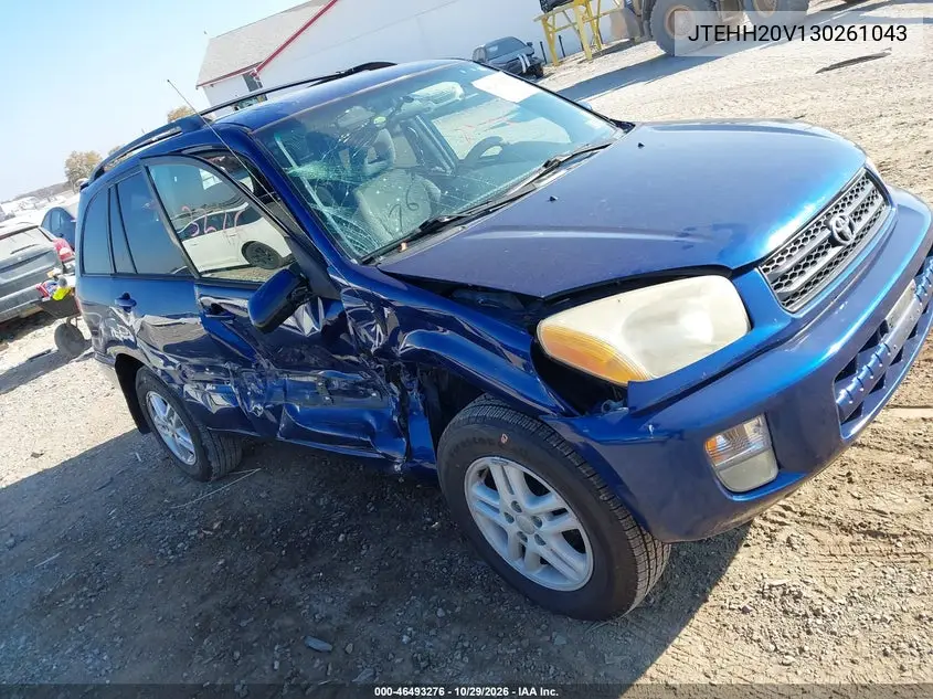 TOYOTA RAV 4 2003, VIN JTEHH20V130261043