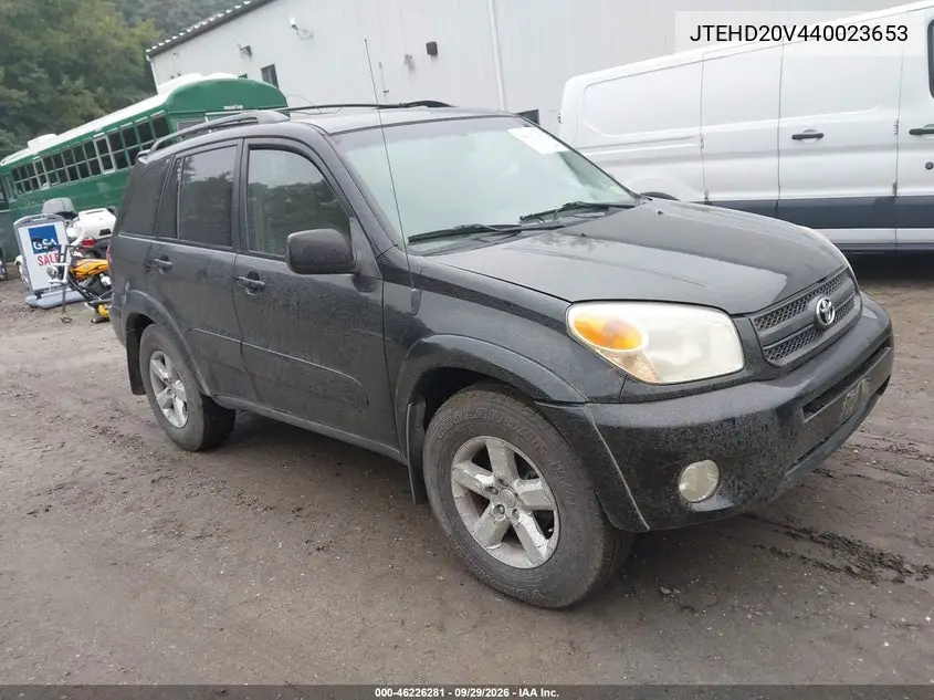 TOYOTA RAV 4 2004, VIN JTEHD20V440023653