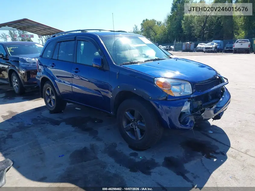 TOYOTA RAV 4 2004, VIN JTEHD20V246015676