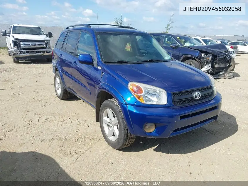 TOYOTA RAV 4 2005, VIN JTEHD20V456032058