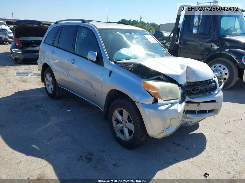 TOYOTA RAV 4 2005, VIN JTEHD20V256042412