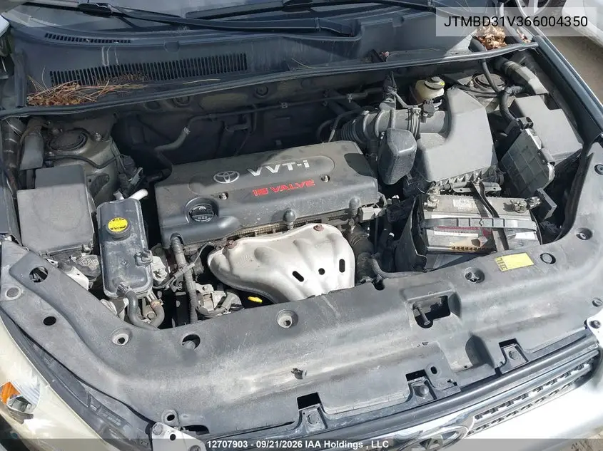 2006 TOYOTA RAV 4 VIN JTMBD31V366004350 — фото 10