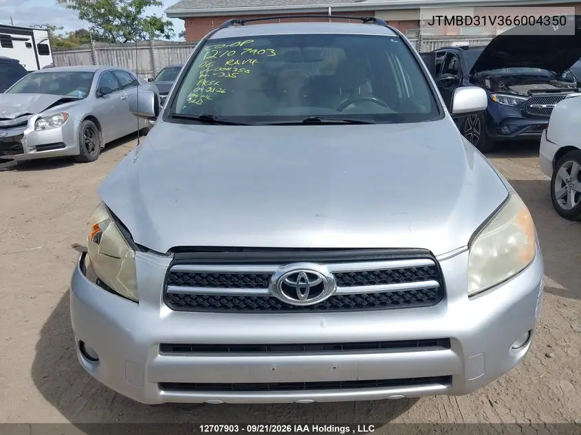2006 TOYOTA RAV 4 VIN JTMBD31V366004350 — фото 12