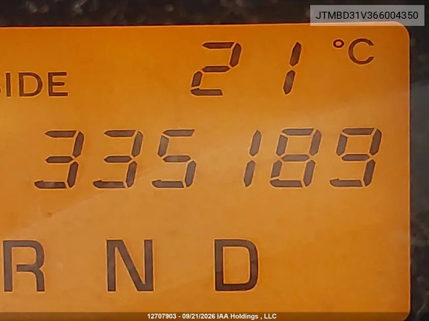 2006 TOYOTA RAV 4 VIN JTMBD31V366004350 — фото 15