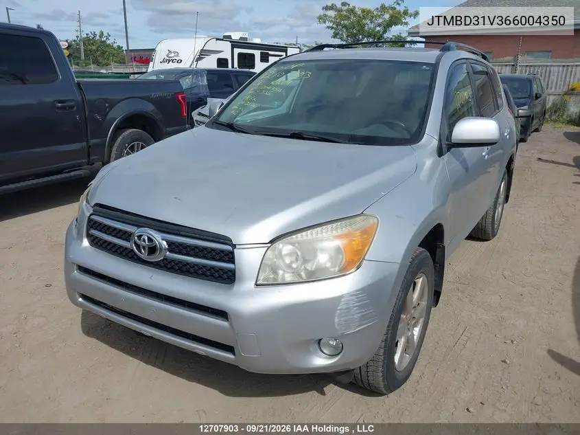 2006 TOYOTA RAV 4 VIN JTMBD31V366004350 — фото 2