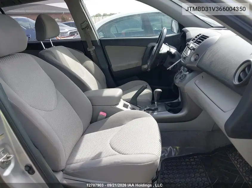 2006 TOYOTA RAV 4 VIN JTMBD31V366004350 — фото 5