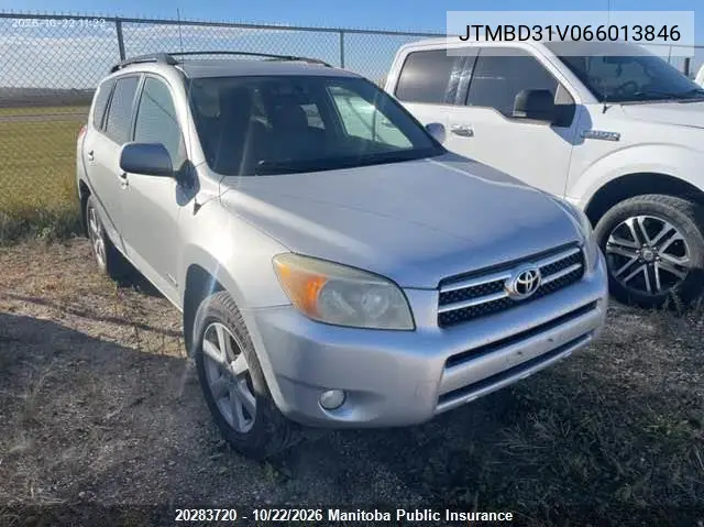 TOYOTA RAV 4 2006, VIN JTMBD31V066013846