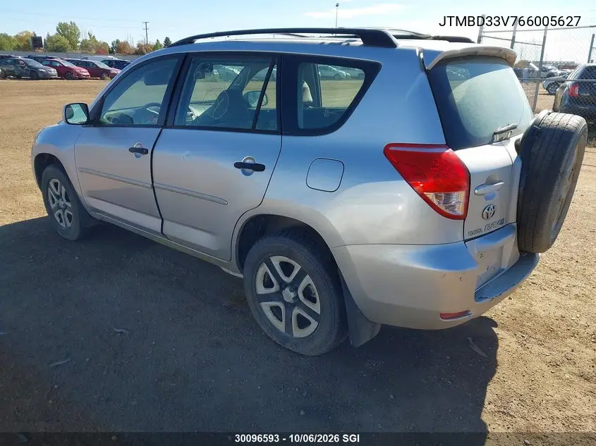 2006 TOYOTA RAV 4 VIN JTMBD33V766005627 — фото 3