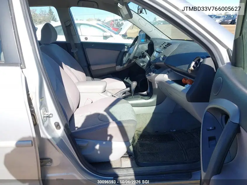 2006 TOYOTA RAV 4 VIN JTMBD33V766005627 — фото 5