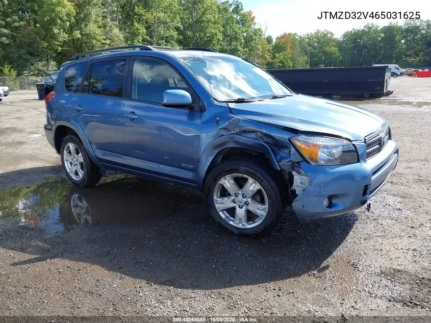 2006 TOYOTA RAV 4 VIN JTMZD32V465031625 — фото 4