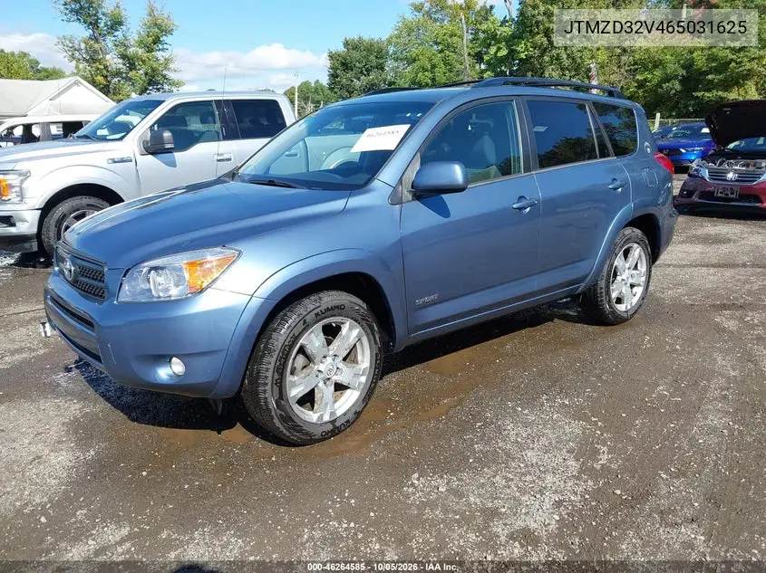2006 TOYOTA RAV 4 VIN JTMZD32V465031625 — фото 5