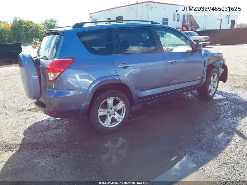 2006 TOYOTA RAV 4 VIN JTMZD32V465031625 — фото 2