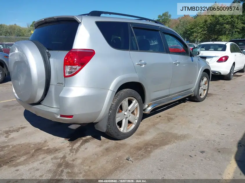 2006 TOYOTA RAV 4 VIN JTMBD32V065009574 — фото 4