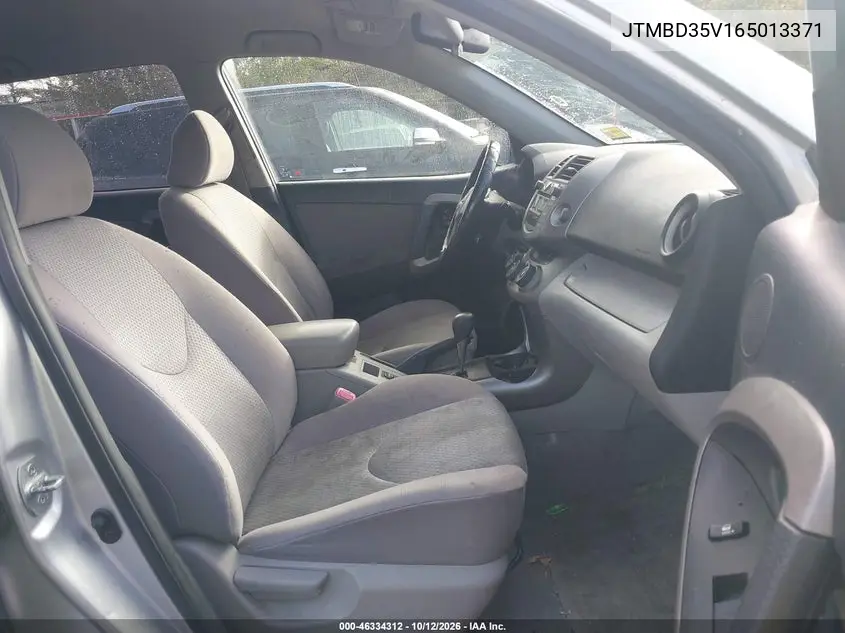 2006 TOYOTA RAV 4 VIN JTMBD35V165013371 — фото 5