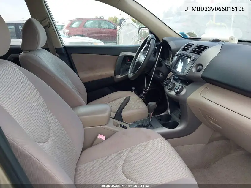 2006 TOYOTA RAV 4 VIN JTMBD33V066015108 — фото 5