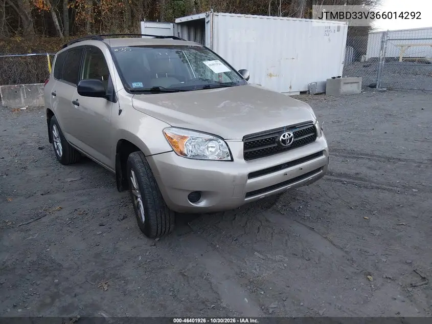 TOYOTA RAV 4 2006, VIN JTMBD33V366014292