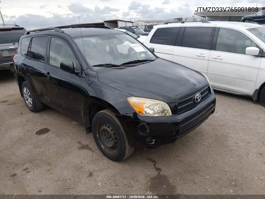 TOYOTA RAV 4 2006, VIN JTMZD33V765001808