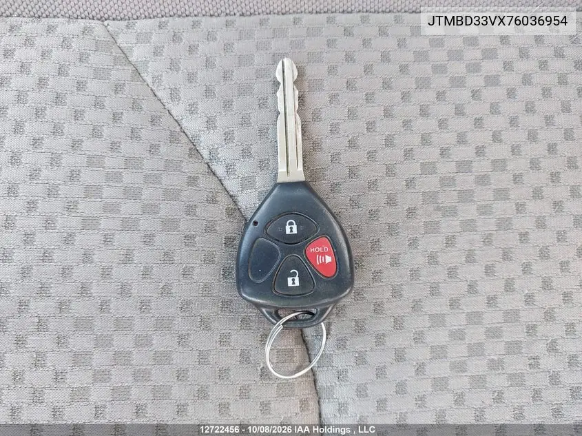 2007 TOYOTA RAV 4 VIN JTMBD33VX76036954 — фото 11