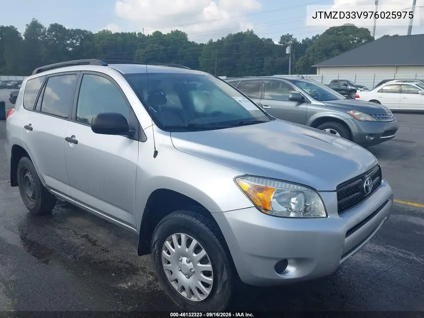 TOYOTA RAV 4 2007, VIN JTMZD33V976025975