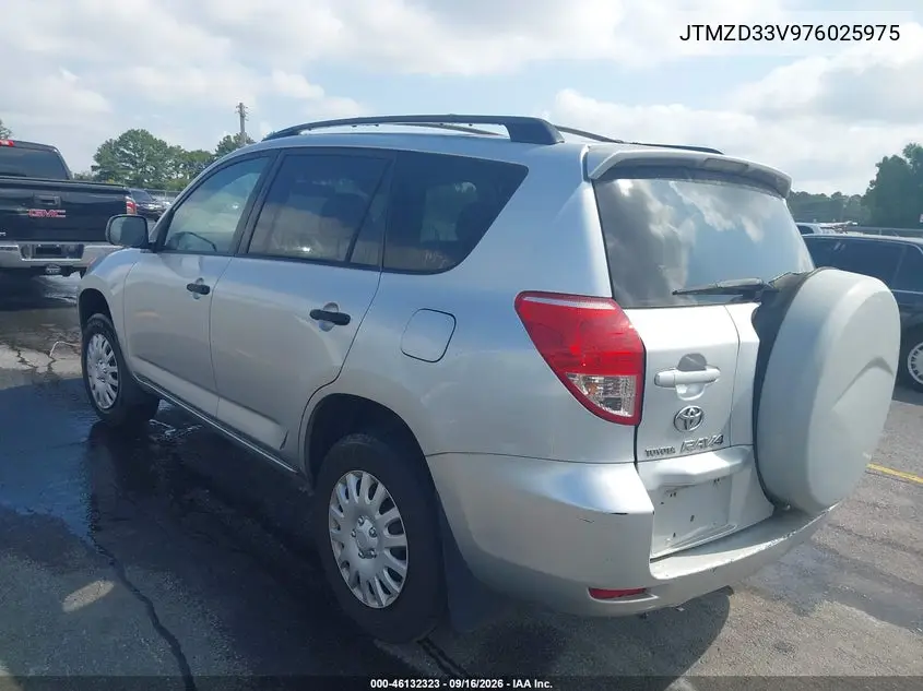 2007 TOYOTA RAV 4 VIN JTMZD33V976025975 — фото 3