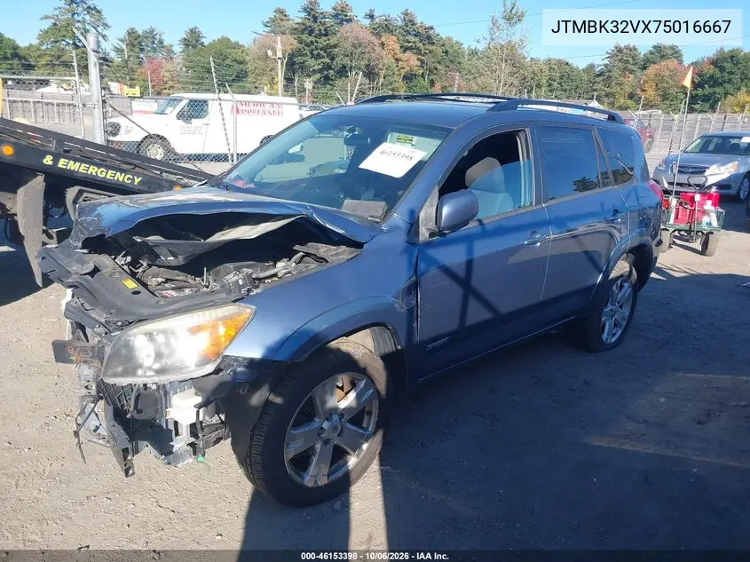 2007 TOYOTA RAV 4 VIN JTMBK32VX75016667 — фото 2