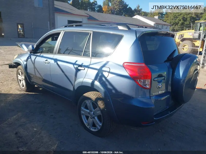 2007 TOYOTA RAV 4 VIN JTMBK32VX75016667 — фото 3