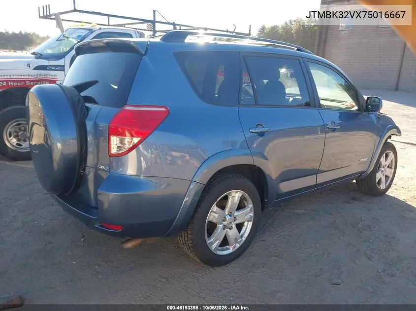 2007 TOYOTA RAV 4 VIN JTMBK32VX75016667 — фото 4