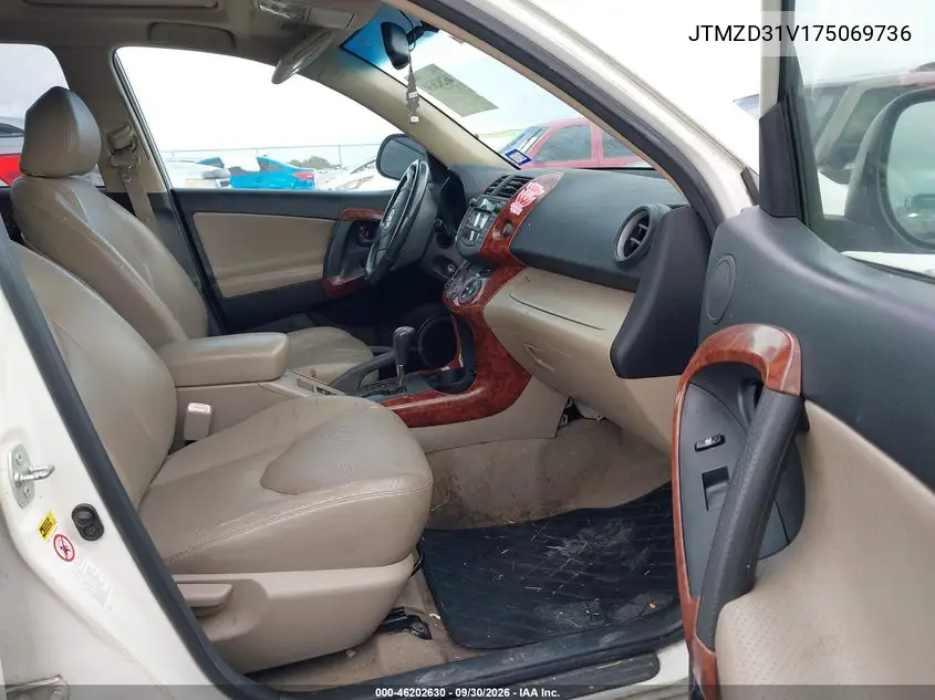 2007 TOYOTA RAV 4 VIN JTMZD31V175069736 — фото 5