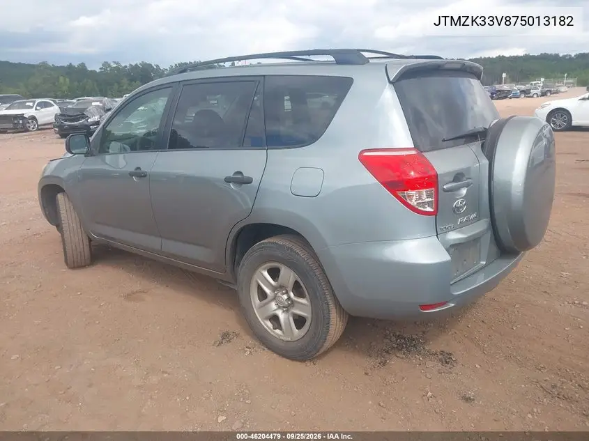 2007 TOYOTA RAV 4 VIN JTMZK33V875013182 — фото 3