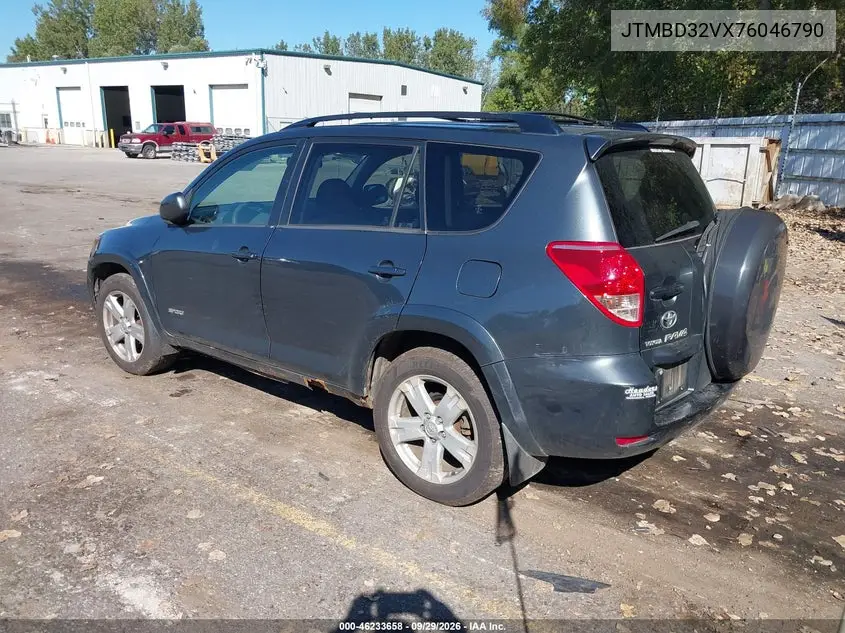 2007 TOYOTA RAV 4 VIN JTMBD32VX76046790 — фото 3