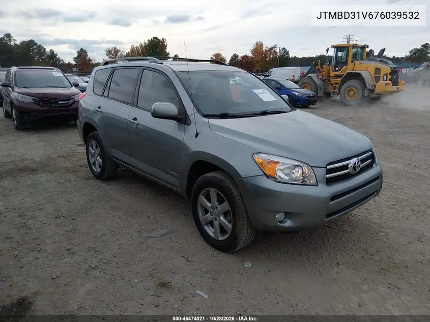 TOYOTA RAV 4 2007, VIN JTMBD31V676039532