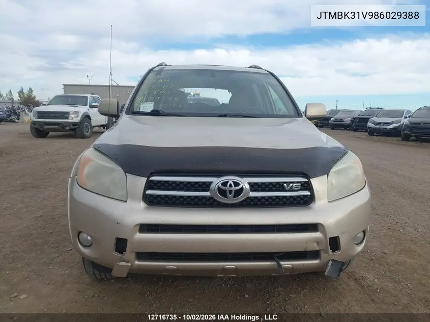 2008 TOYOTA RAV 4 VIN JTMBK31V986029388 — фото 13
