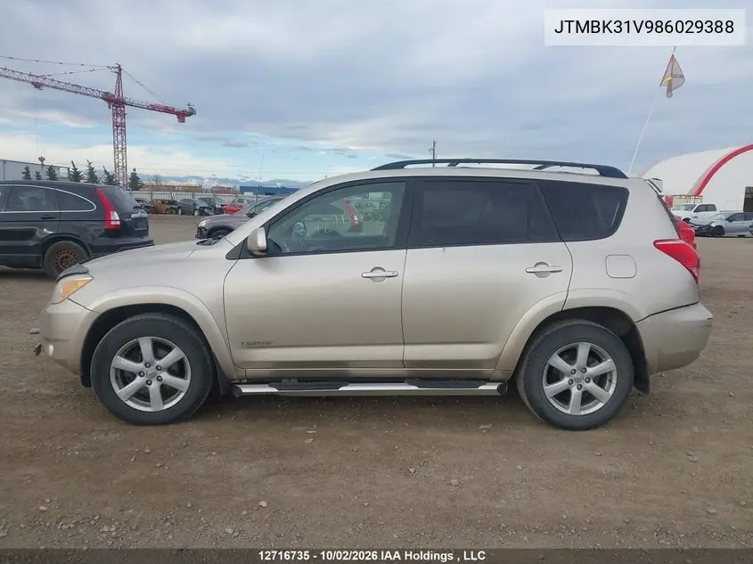 2008 TOYOTA RAV 4 VIN JTMBK31V986029388 — фото 15