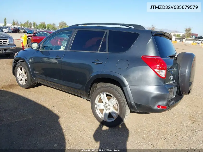 2008 TOYOTA RAV 4 VIN JTMZD32V685079579 — фото 3