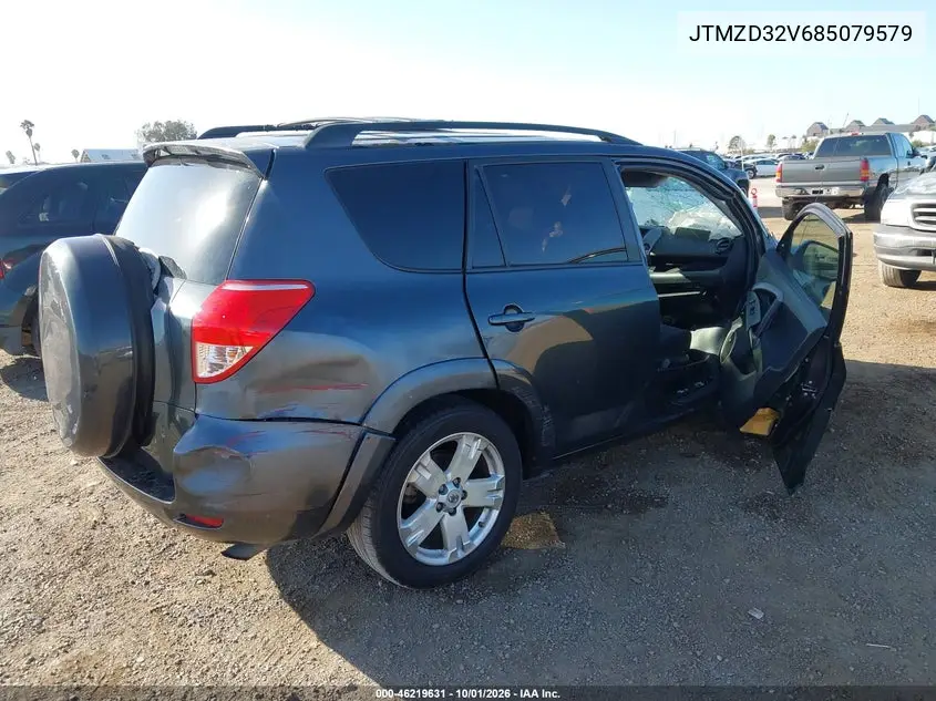 2008 TOYOTA RAV 4 VIN JTMZD32V685079579 — фото 4