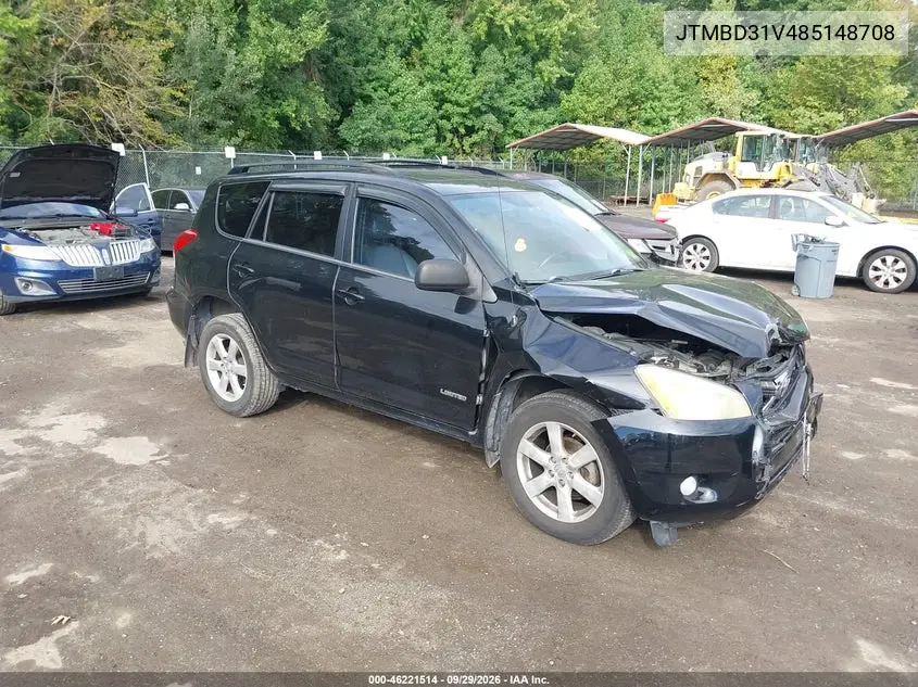 TOYOTA RAV 4 2008, VIN JTMBD31V485148708
