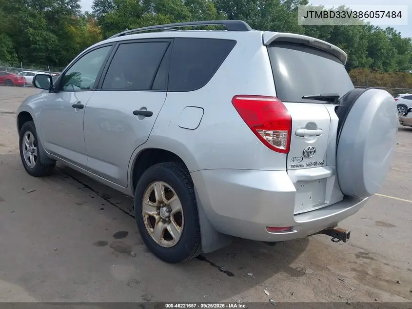 2008 TOYOTA RAV 4 VIN JTMBD33V386057484 — фото 3