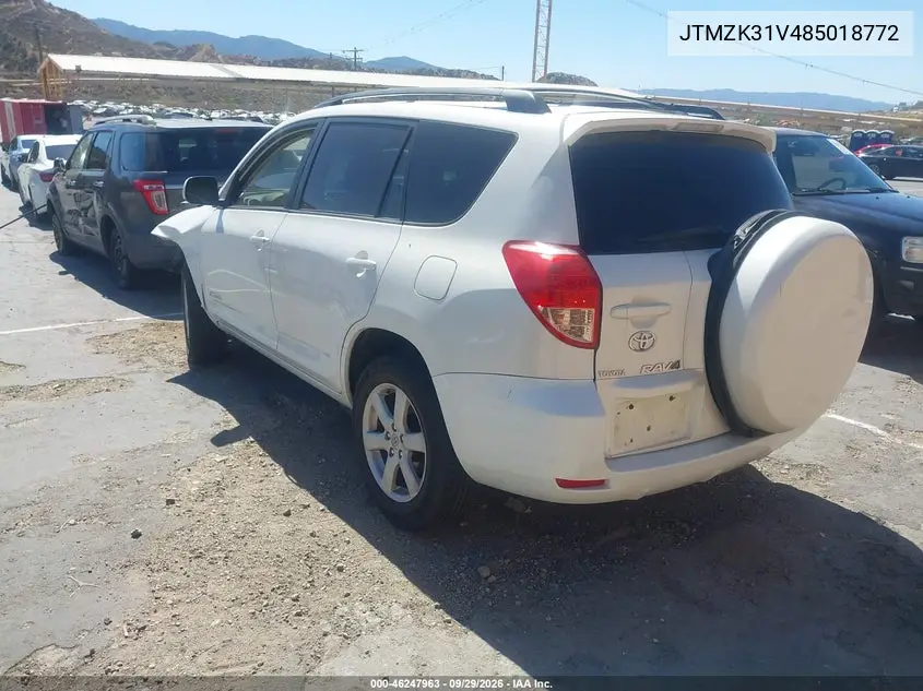 2008 TOYOTA RAV 4 VIN JTMZK31V485018772 — фото 3