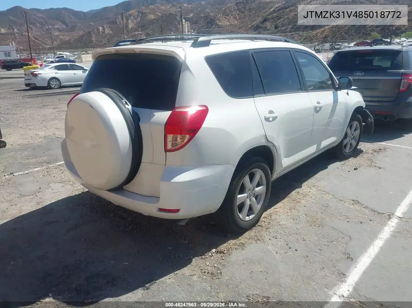 2008 TOYOTA RAV 4 VIN JTMZK31V485018772 — фото 4