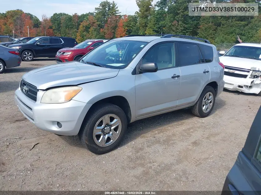 2008 TOYOTA RAV 4 VIN JTMZD33V385100029 — фото 2