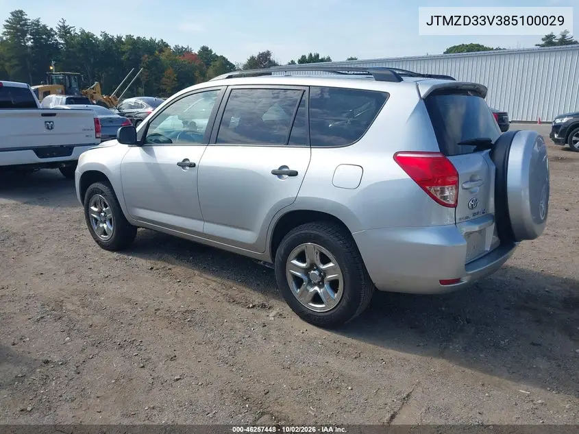 2008 TOYOTA RAV 4 VIN JTMZD33V385100029 — фото 3