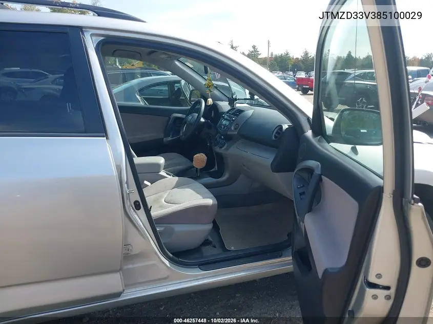 2008 TOYOTA RAV 4 VIN JTMZD33V385100029 — фото 5