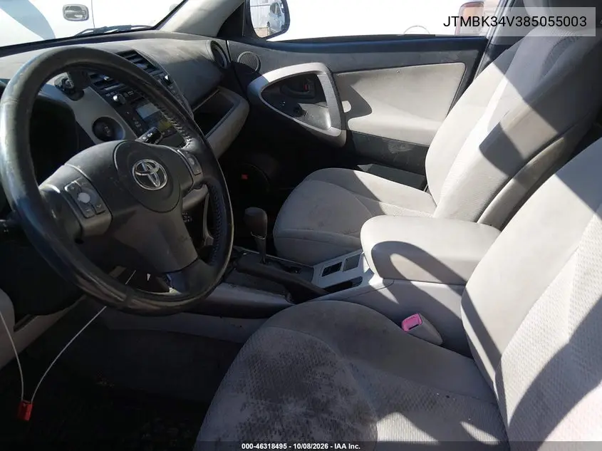 2008 TOYOTA RAV 4 VIN JTMBK34V385055003 — фото 5