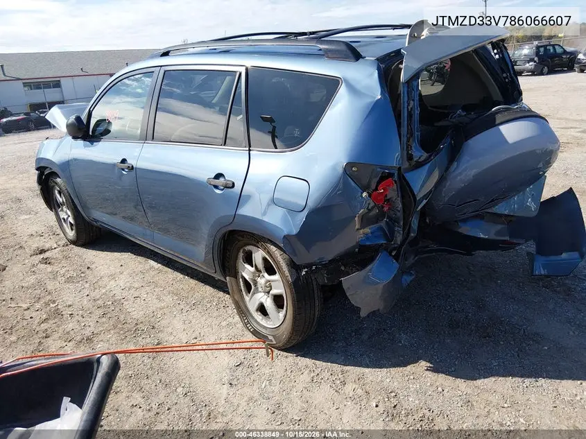 2008 TOYOTA RAV 4 VIN JTMZD33V786066607 — фото 3