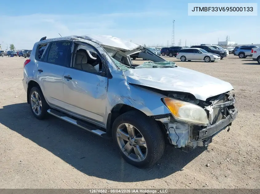 TOYOTA RAV 4 2009, VIN JTMBF33V695000133