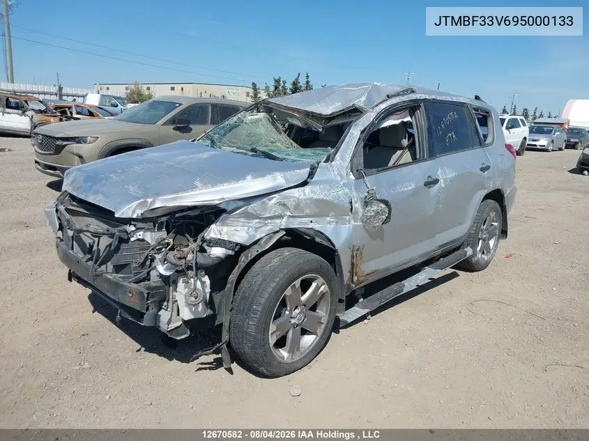 2009 TOYOTA RAV 4 VIN JTMBF33V695000133 — фото 2