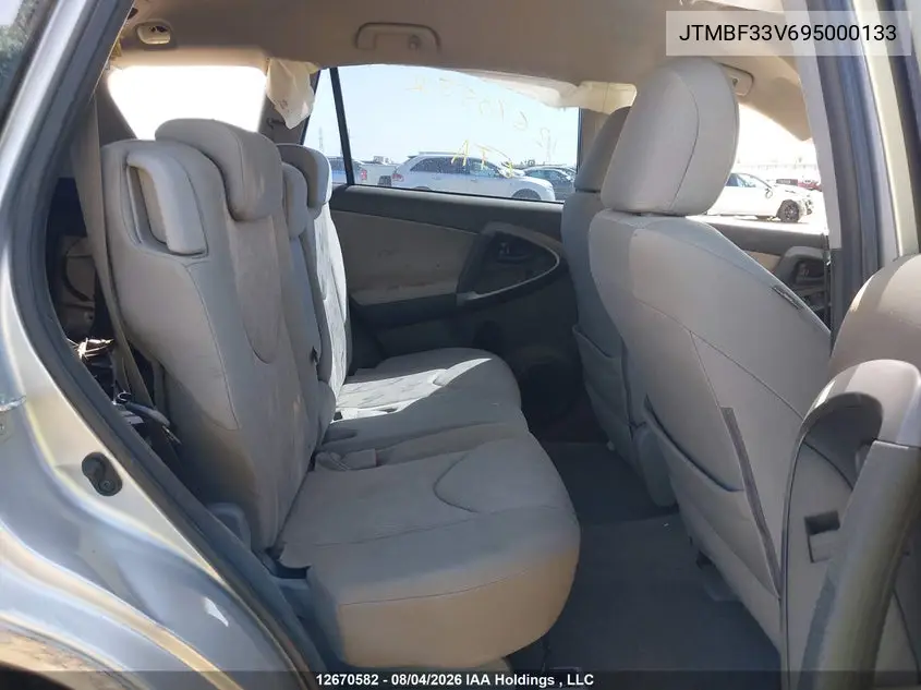 2009 TOYOTA RAV 4 VIN JTMBF33V695000133 — фото 8