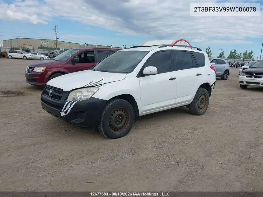 2009 TOYOTA RAV 4 VIN 2T3BF33V99W006078 — фото 2