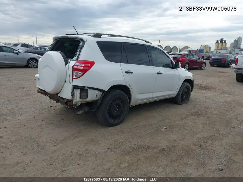 2009 TOYOTA RAV 4 VIN 2T3BF33V99W006078 — фото 4