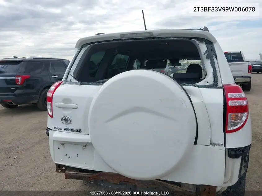 2009 TOYOTA RAV 4 VIN 2T3BF33V99W006078 — фото 6